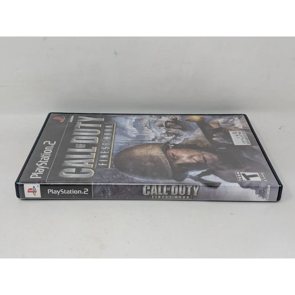 Call of Duty Finest Hour Sony PlayStation 2 PS2‎ 2004 Complete with Manual CIB